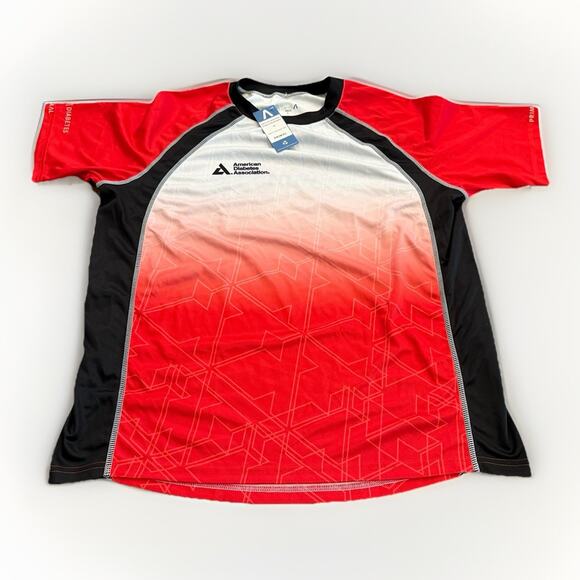 Primal Cycling Mens Red American Diabetes Association Jersey Size L LARGE NWT - Picture 1 of 8